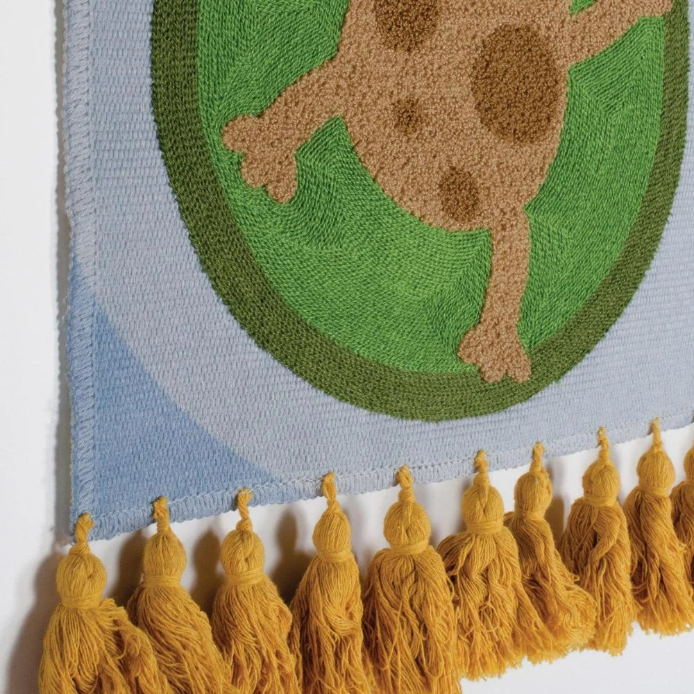 Frog Woven Tapestry